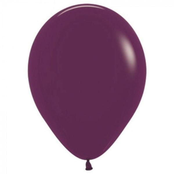 12cm Latex Balloons (Small) | 50 Pack Burgundy Latex Balloons – 12Cm