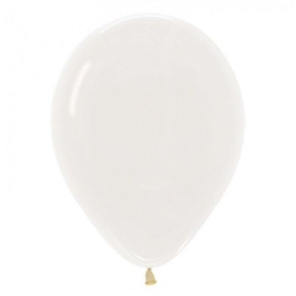 12cm Latex Balloons (Small) | 50 Pack Crystal Diamond Clear Latex Balloons – 12Cm