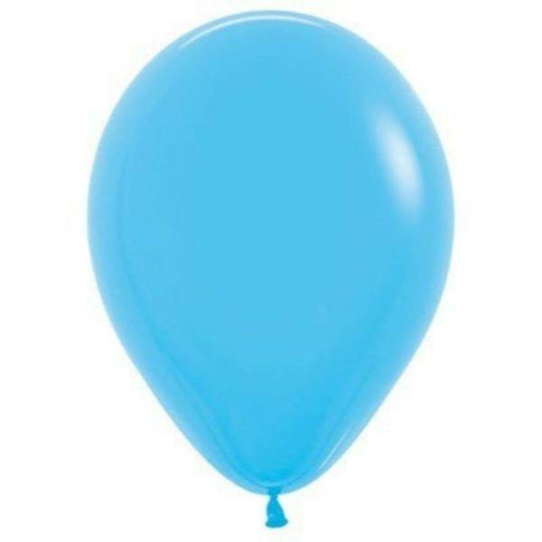 12cm Latex Balloons (Small) | 50 Pack Fashion Blue Latex Balloons – 12Cm