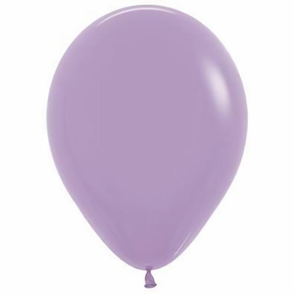 12cm Latex Balloons (Small) | 50 Pack Fashion Lilac Purple Latex Balloons – 12Cm