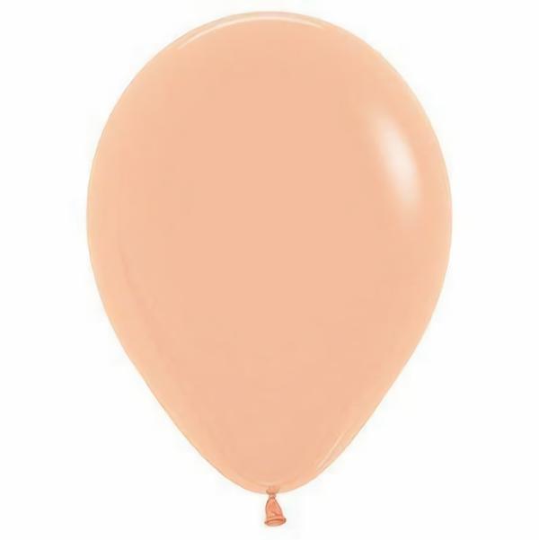 12cm Latex Balloons (Small) | 50 Pack Fashion Peach Blush Latex Balloons – 12Cm