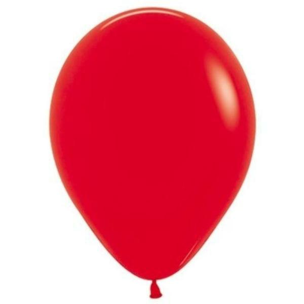 12cm Latex Balloons (Small) | 50 Pack Fashion Red Latex Balloons – 12Cm