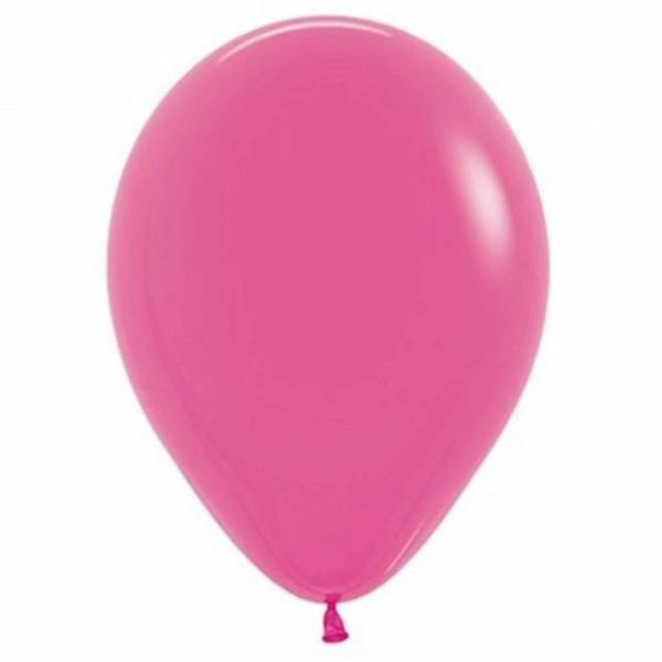 12cm Latex Balloons (Small) | 50 Pack Fuchsia Latex Balloons – 12Cm