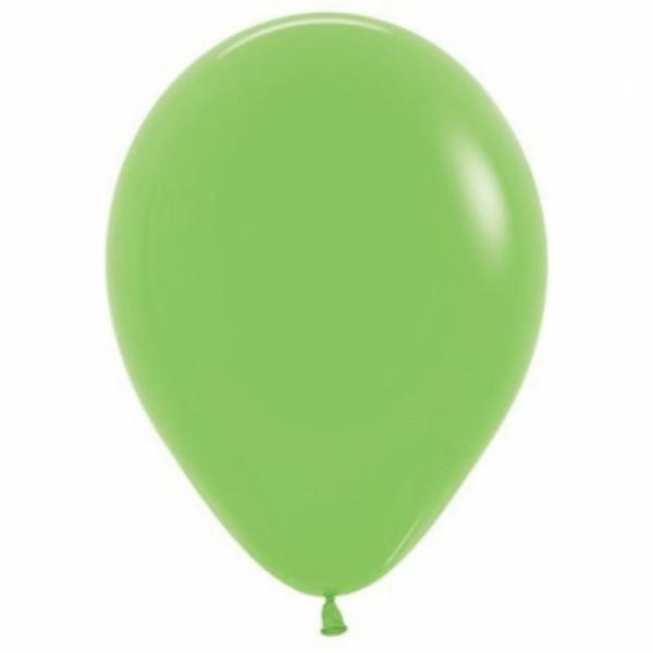 12cm Latex Balloons (Small) | 50 Pack Lime Green Latex Balloons – 12Cm