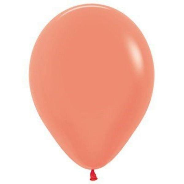 12cm Latex Balloons (Small) | 50 Pack Neon Orange Balloons – 12Cm