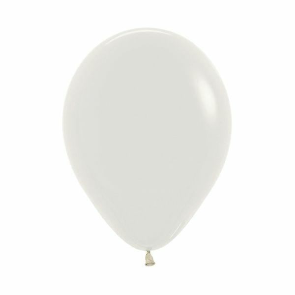 12cm Latex Balloons (Small) | 50 Pack Pastel Dusk Cream Latex Balloons – 12Cm