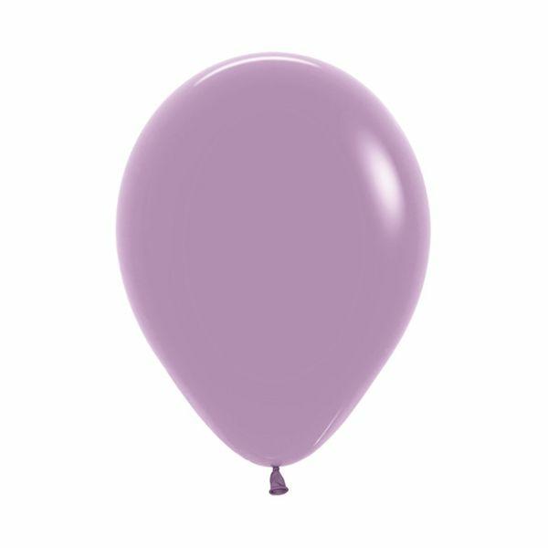 12cm Latex Balloons (Small) | 50 Pack Pastel Dusk Lavender Latex Balloons – 12Cm