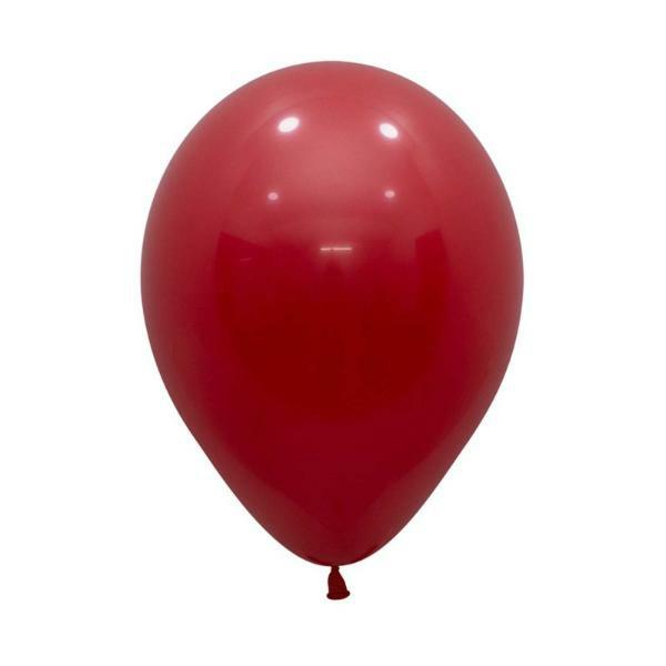 12cm Latex Balloons (Small) | 50 Pack Red Imperial Fashion Latex Balloons – 12Cm