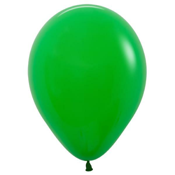 12cm Latex Balloons (Small) | 50 Pack Shamrock Green Fashion Latex Balloons – 12Cm