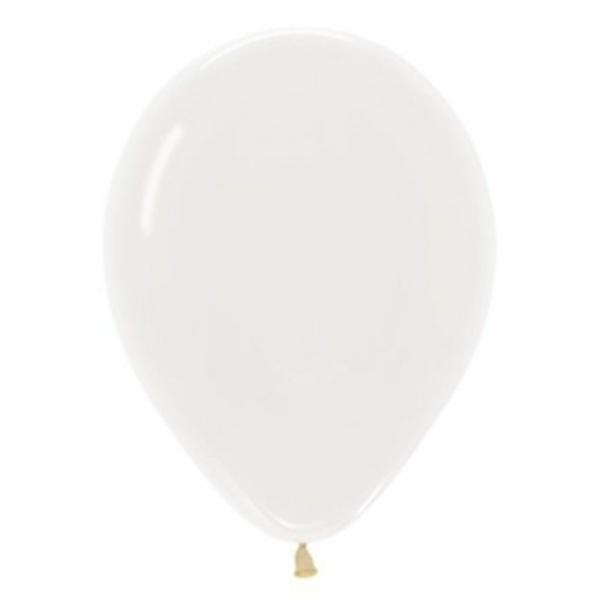 30cm Latex Balloons (Standard) | 25 Pack Crystal Clear Latex Balloons – 30Cm