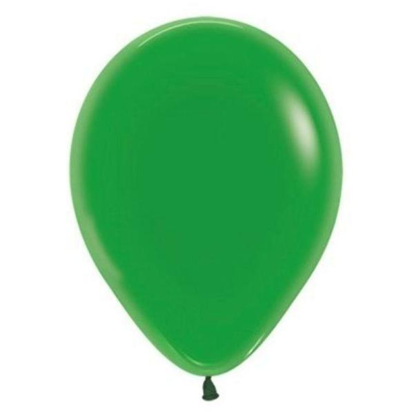 30cm Latex Balloons (Standard) | 25 Pack Crystal Green Latex Balloons – 30Cm