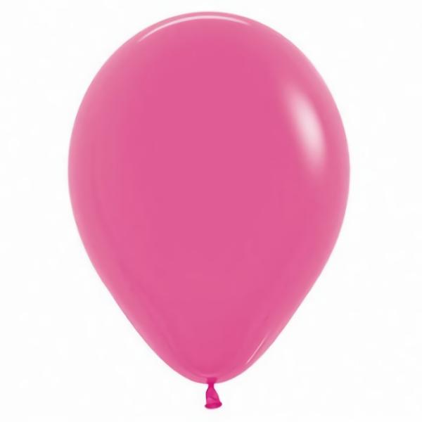 30cm Latex Balloons (Standard) | 25 Pack Fashion Fuchsia Pink Latex Balloons – 30Cm