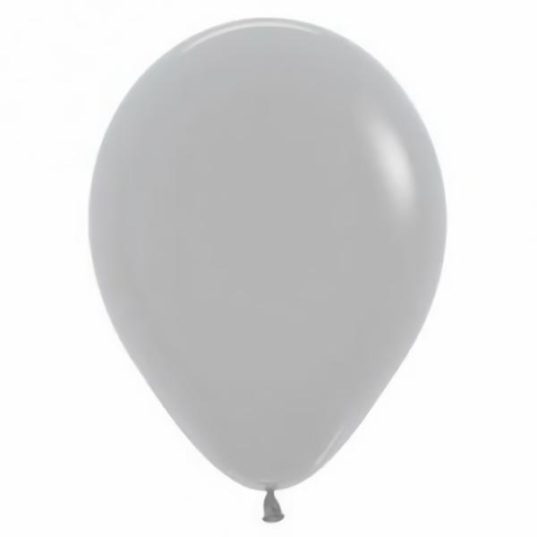 30cm Latex Balloons (Standard) | 25 Pack Fashion Grey Latex Balloons – 30Cm