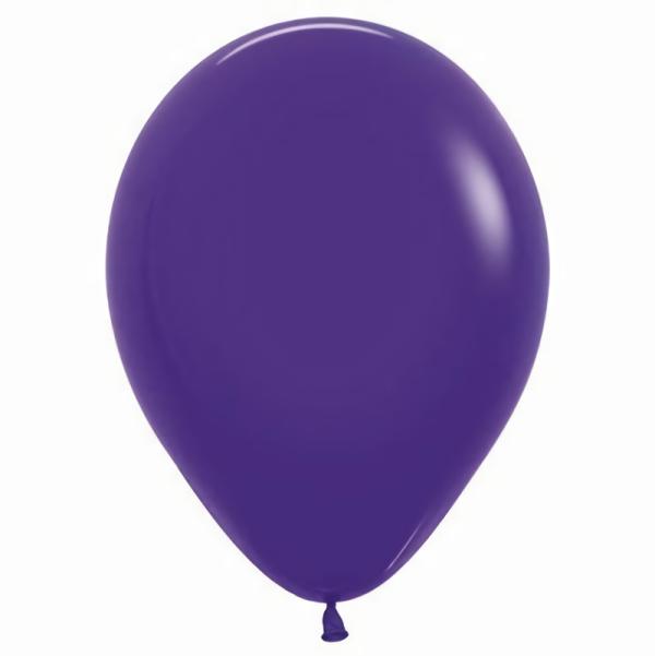 30cm Latex Balloons (Standard) | 25 Pack Fashion Purple Violet Latex Balloons – 30Cm