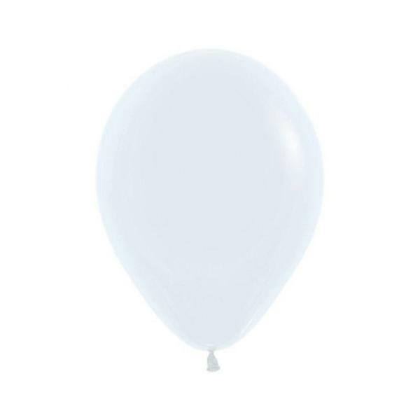 30cm Latex Balloons (Standard) | 25 Pack Fashion White Latex Balloons – 30Cm