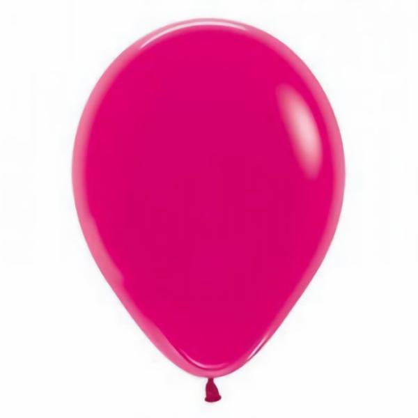 30cm Latex Balloons (Standard) | 25 Pack Jewel Crystal Fuchsia Latex Balloons – 30Cm