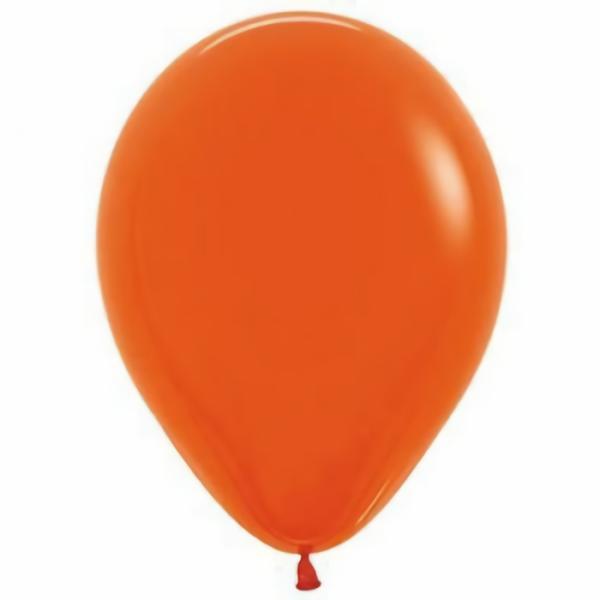 30cm Latex Balloons (Standard) | 25 Pack Orange Latex Balloons – 30Cm