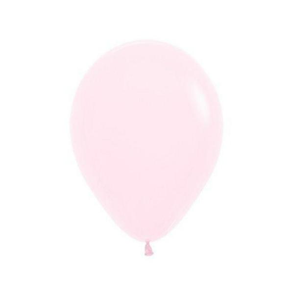 30cm Latex Balloons (Standard) | 25 Pack Pastel Matte Pink Latex Balloons