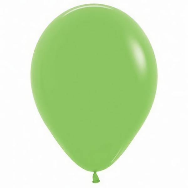 30cm Latex Balloons (Standard) | Fashion Lime Green Latex Balloons – 30Cm