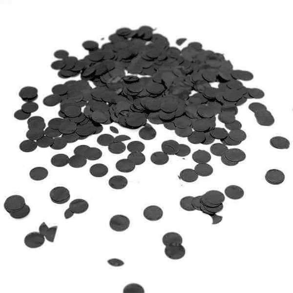 Balloon Confetti & Stuffings | Black Balloon 2Cm Confetti – 250G