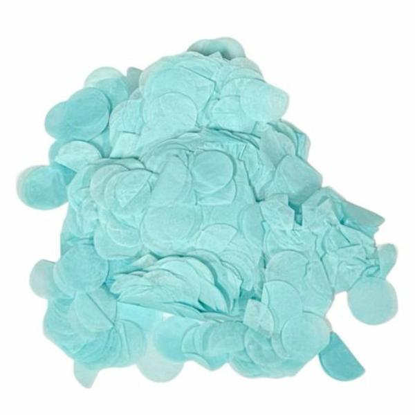 Balloon Confetti & Stuffings | Light Blue 1Cm Paper Confetti – 20G