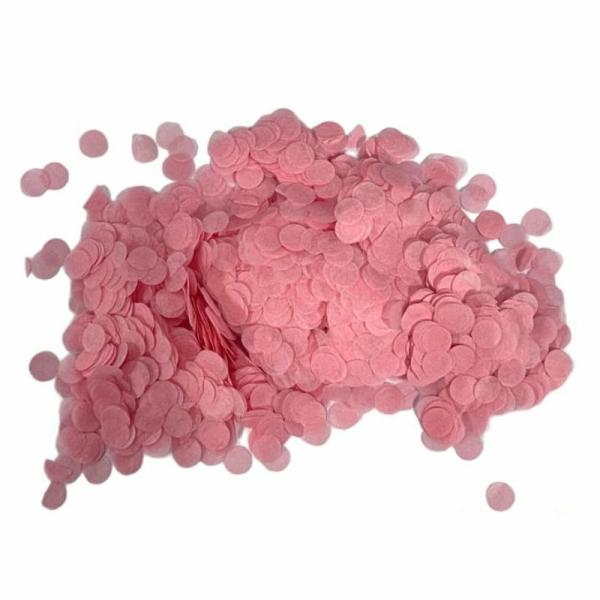 Balloon Confetti & Stuffings | Light Pink 2Cm Paper Confetti – 20G