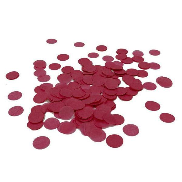 Balloon Confetti & Stuffings | Round Paper Confetti Wild Berry – 15G