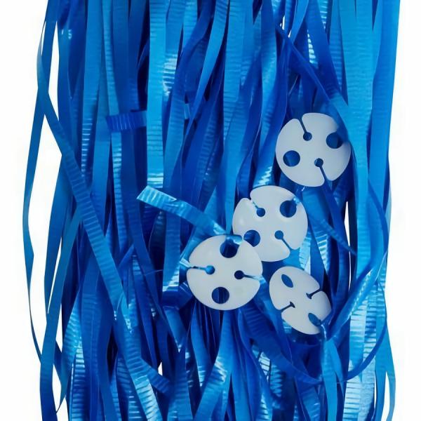 Balloon Ribbons | 25 Pack True Blue Clipped Balloon Ribbon