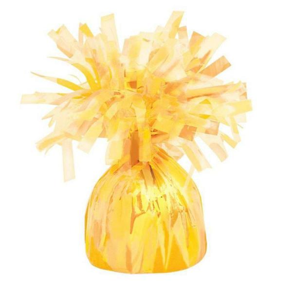 Balloon Weights | Sunflower Yellow Foil Balloon Weight