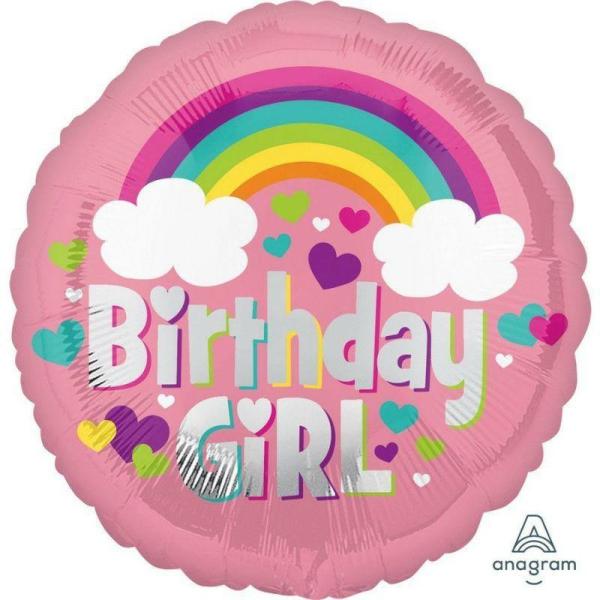 Birthday & Milestone Foil Balloons | Birthday Rainbow Fun Foil Balloon – 45Cm