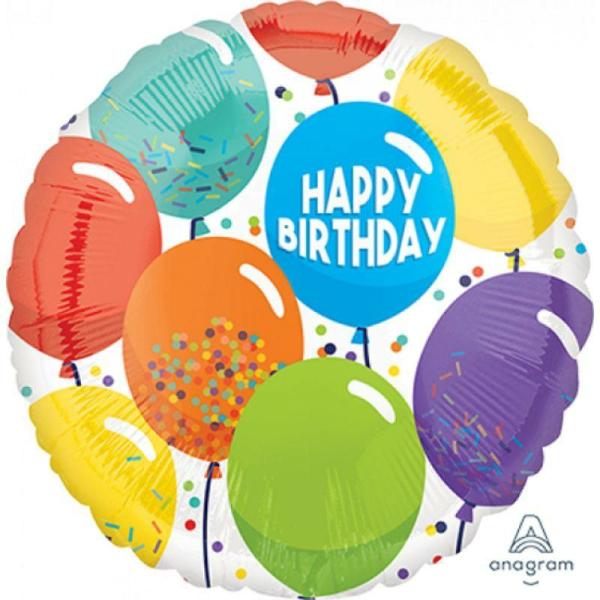 Birthday & Milestone Foil Balloons | Happy Birthday Celebration Balloons Foil Balloon – 45Cm