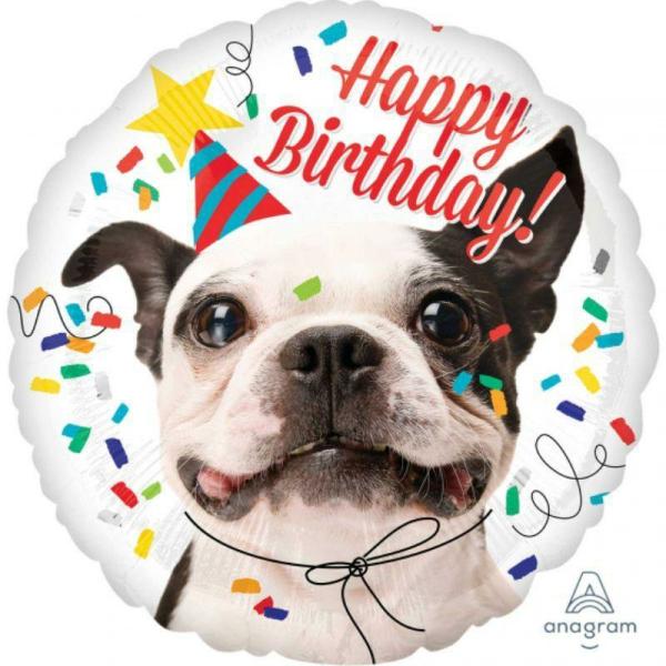 Birthday & Milestone Foil Balloons | Happy Birthday Dog Foil Balloon – 45Cm