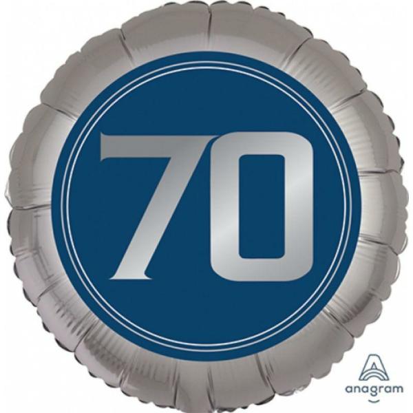 Birthday & Milestone Foil Balloons | Happy Birthday Man 70 Foil Balloon – 45Cm