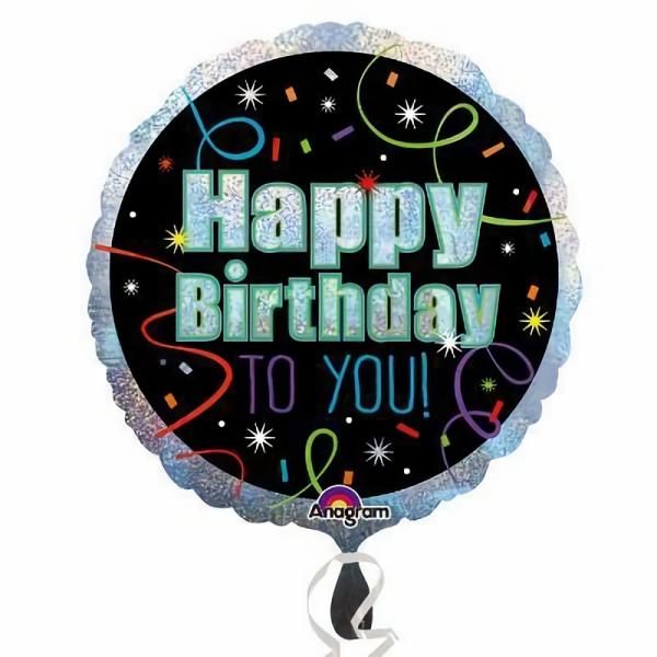 Birthday & Milestone Foil Balloons | Happy Birthday To You Foil Balloon – 45Cm