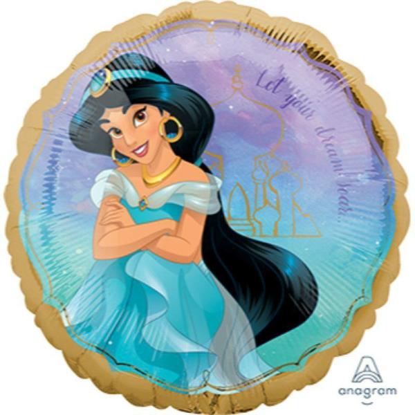 Character & Themed Foil Balloons | Aladdin Jasmine Once Upon A Time Foil Balloon – 45Cm