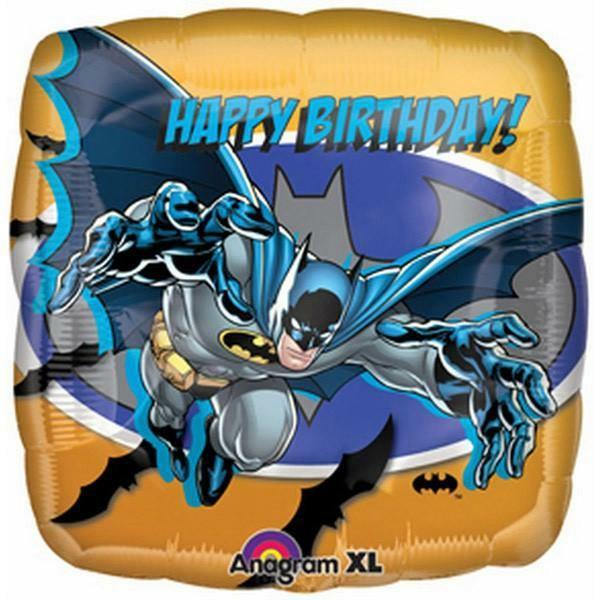 Character & Themed Foil Balloons | Batman Happy Birthday Foil Balloon – 45Cm