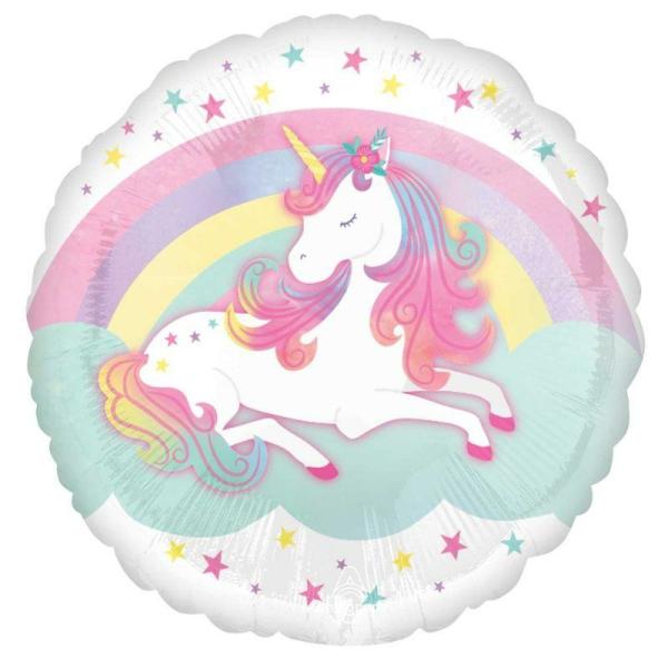 Character & Themed Foil Balloons | Enchanted Unicorn Foil Balloon – 45Cm