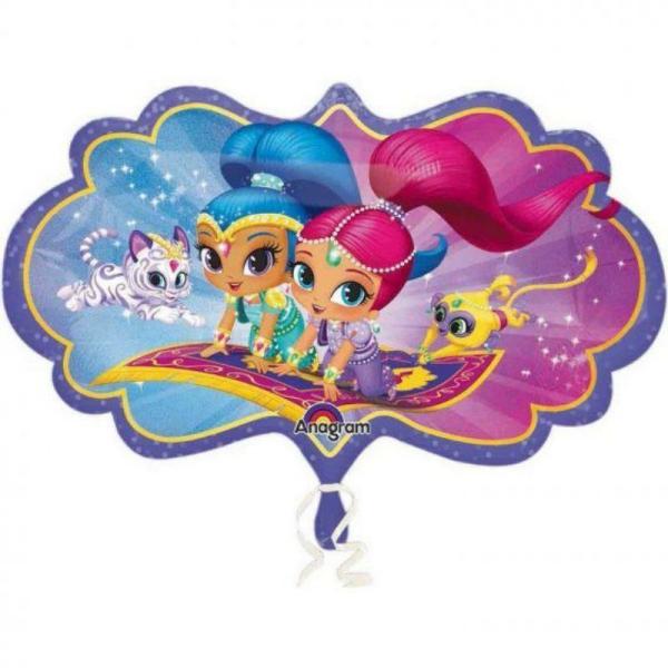 Character & Themed Foil Balloons | Shimmer And Shine Foil Balloon – 68Cm X 40Cm