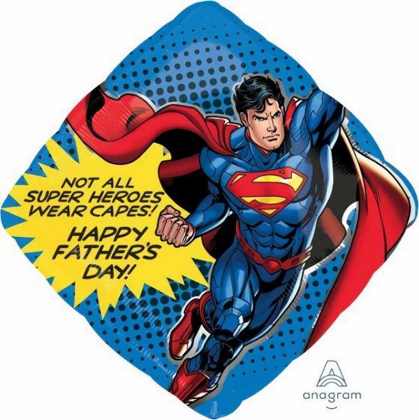 Character & Themed Foil Balloons | Superman With Cape Foil Balloon – 74Cm