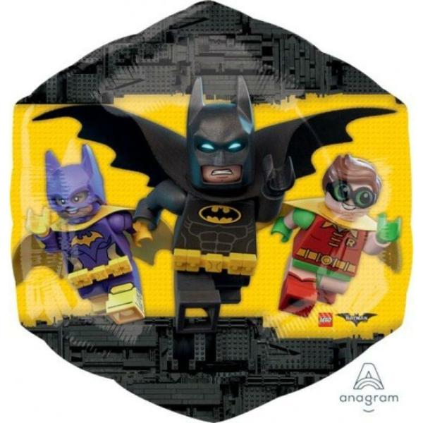 Character & Themed Foil Balloons | Xl Lego Batman Foil Balloon – 55Cm X 58Cm