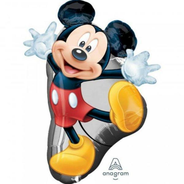 Character & Themed Foil Balloons | Xl Mickey Full Body Foil Balloon – 55Cm X 78Cm