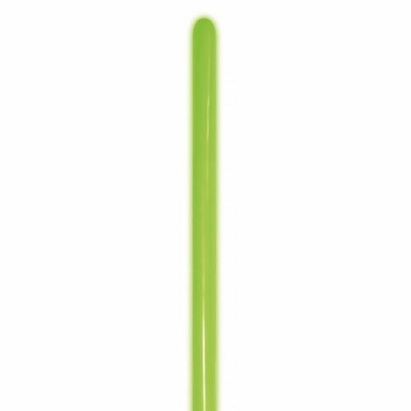 Modelling Balloons | 50 Pack 260S Neon Green Latex Modelling Balloon – 5Cm X 152Cm