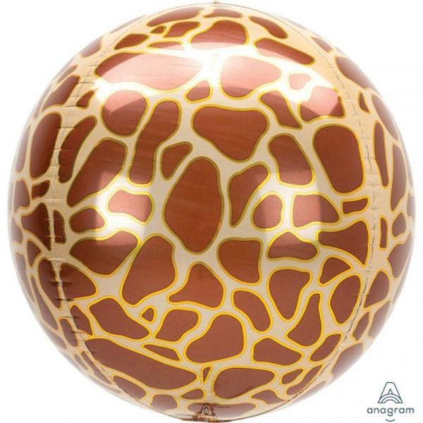 Orbz Foil Balloons | Orbz Giraffe Print Foil Balloon – 40Cm