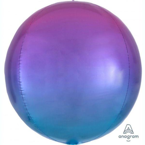 Orbz Foil Balloons | Orbz Ombre Pink, Purple & Blue Foil Balloon – 38Cm X 40Cm