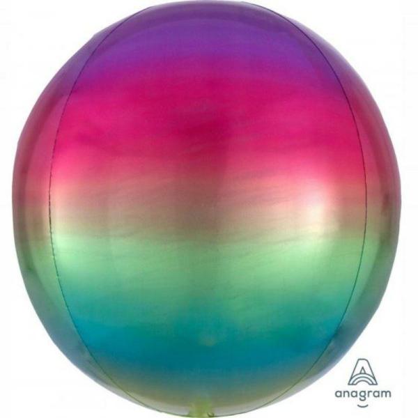 Orbz Foil Balloons | Orbz Ombre Rainbow Foil Balloon – 38Cm X 40Cm