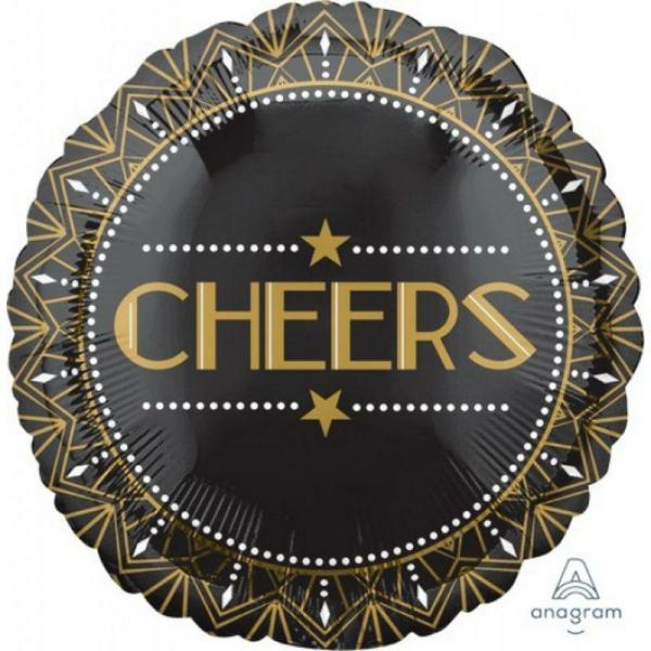 Printed Foil Balloons | Cheers Lights Camera Action Foil Balloon – 45Cm