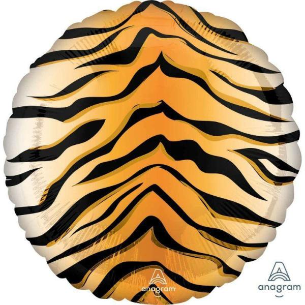 Printed Foil Balloons | Tiger Print Animalz Foil Balloon – 45Cm