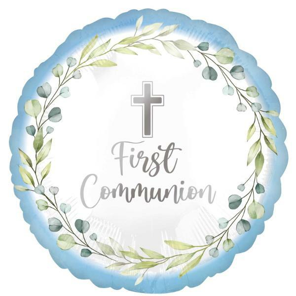 Special Occasion Foil Balloons | Blue Hx My First Communion Foil Balloon – 45Cm