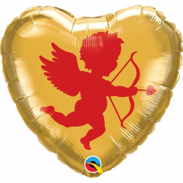 Special Occasion Foil Balloons | Heart Cupid Balloon – 45Cm