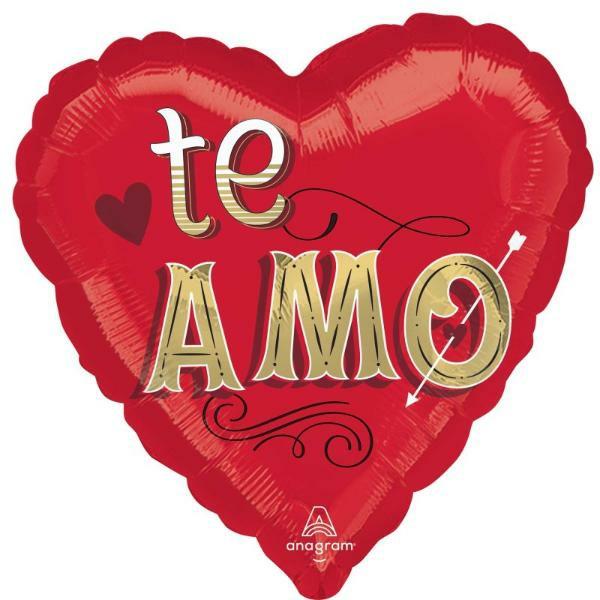 Special Occasion Foil Balloons | Jmb Hx Just My Type Te Amo P32